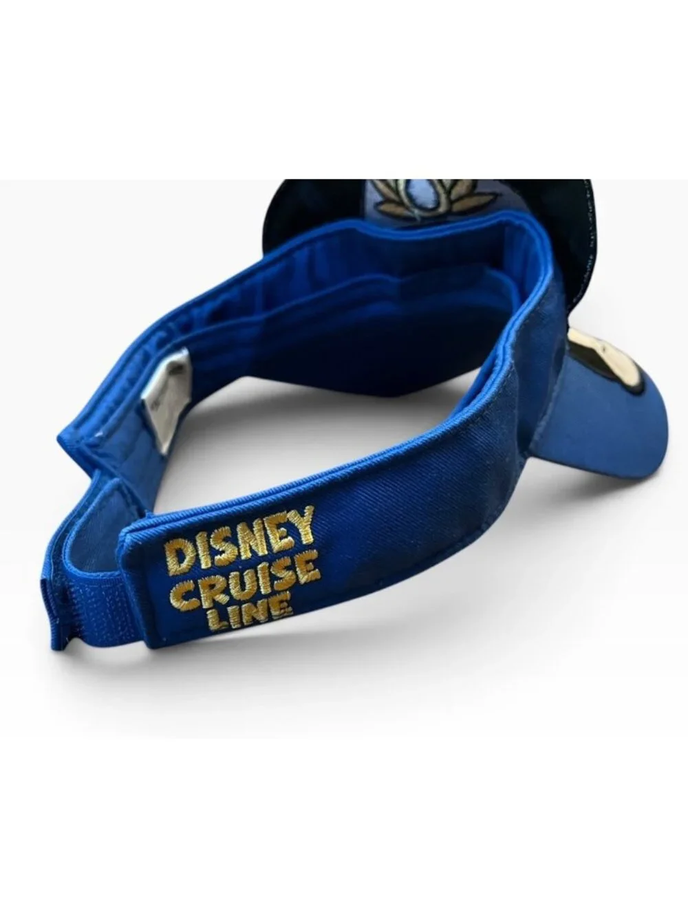 Youth Mickey Mouse Captain Visor Cap Disney Cruise Line Adjustable Hat